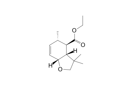 Ethyl (1R,4S,5R,6R)-4,7,7-Trimethyl-9-oxabicyclo[4.3.0]non-2-en-5-carboxylate