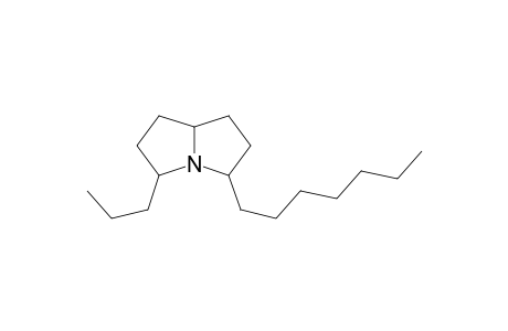 3-Heptyl-5-propyl-pyrrolizidine