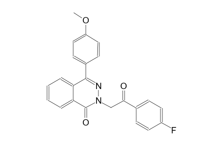 2-[2-(4-fluorophenyl)-2-oxoethyl]-4-(4-methoxyphenyl)-1(2H)-phthalazinone