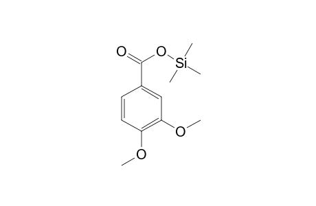 Benzoic acid, 3,4-dimethoxy-, trimethylsilyl ester