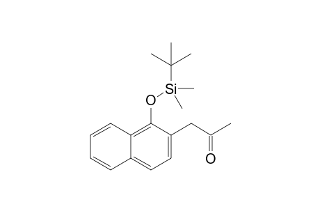 3-{1'-[(tert-Butyldimethylsilyl)oxy]naphthalen-2'-yl}propan-2-one
