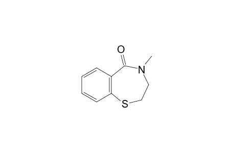 2,3-dihydro-4-methyl-1,4-benzothiazepin-5(4H)-one