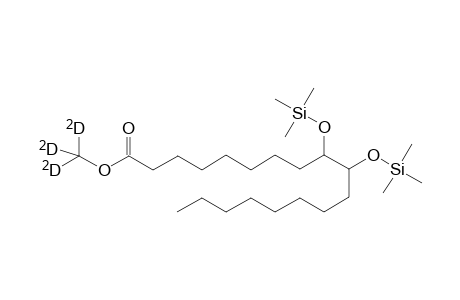 Trideuteromethyl 9,10-di-TMSo-octadecanoate