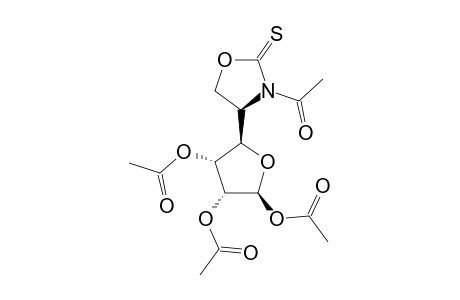 N-ACETYL-1,2,3-TRI-O-ACETYL-5-AMINO-5-DEOXY-ALPHA-D-ALLOFURANOSE-5,6-CYCLIC-THIOCARBAMATE