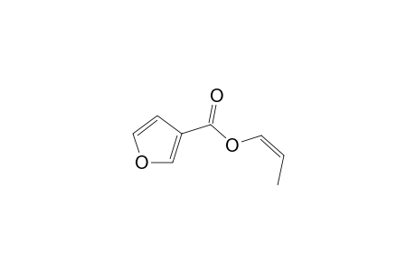 (Z)-prop-1-enyl furan-3-carboxylate