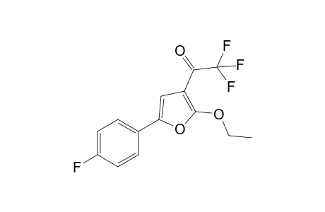 1-(2-Ethoxy-5-(4-fluorophenyl)furan-3-yl)-2,2,2-trifluoroethanone