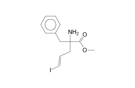 2-Amino-2-benzyl-5-iodo-pent-4-enoic acid methyl ester