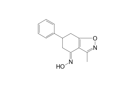 (4E)-3-Methyl-6-phenyl-6,7-dihydro-1,2-benzisoxazol-4(5H)-one oxime