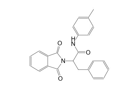 2-(1,3-dioxo-1,3-dihydro-2H-isoindol-2-yl)-N-(4-methylphenyl)-3-phenylpropanamide