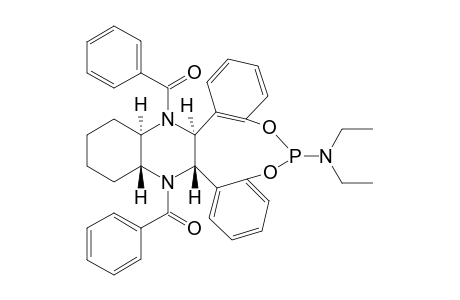 ((11bS,12aR,16aR,17aS)-6-(diethylamino)-12a,13,14,15,16,16a-hexahydrodibenzo[4,5:8,9][1,3,2]dioxaphosphonino[6,7-b]quinoxaline-12,17(11bH,17aH)-diyl)bis(phenylmethanone)