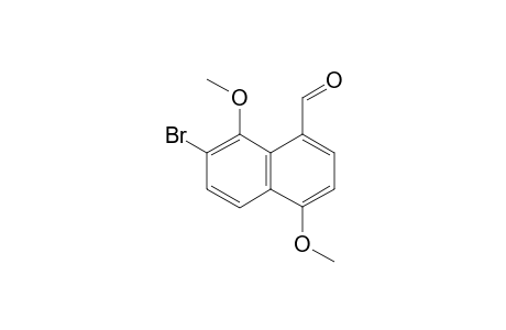 7-Bromo-4,8-dimethoxynaphthalene-1-carbaldehyde
