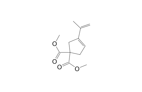 3-Cyclopentene-1,1-dicarboxylic acid, 3-(1-methylethenyl)-, dimethyl ester