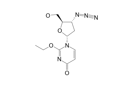 1-(3-AZIDO-2,3-DIDEOXY-ALPHA-D-ERYTHRO-PENTOFURANOSYL)-2-ETHOXYPYRIMIDIN-4(1H)-ONE
