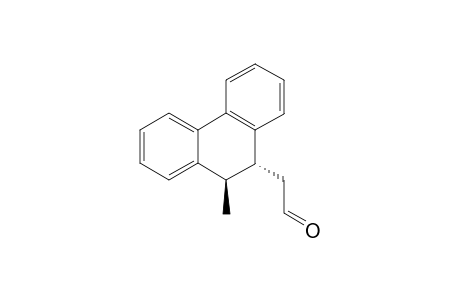 2-[9',10'-Dihydro-10'-methylphenanthren-9'-yl]acetaldehyde