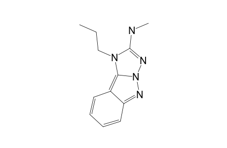 1-BUTYL-2-(METHYLAMINO)-1H-1,2,4-TRIAZOLO-[2,3-B]-INDAZOLE