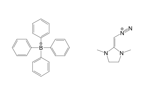Methanediazonium, (1,3-dimethyl-2-imidazolidinylidene)-, tetraphenylborate(1-)