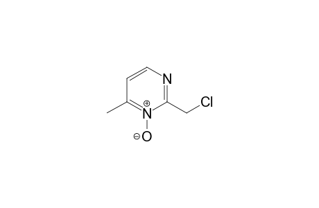 2-(Chloromethyl)-4-methylpyrimidine 3-oxide
