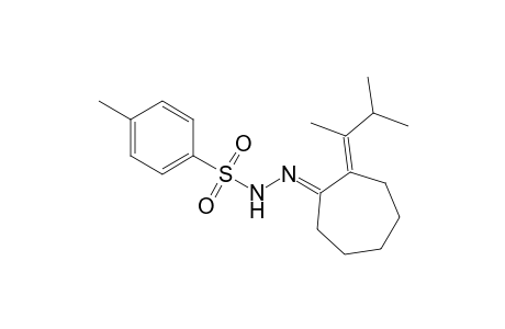Benzenesulfonic acid, 4-methyl-, [2-(1,2-dimethylpropylidene)cycloheptylidene]hydrazide, (?,E)-