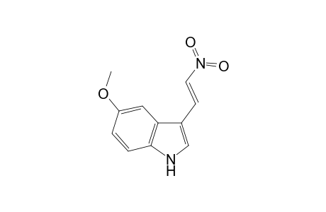 5-Methoxy-3-[2-nitroethenyl]-1H-indole