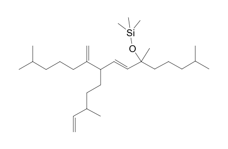 (E)-trimethyl((2,6,14-trimethyl-10-methylene-9-(3-methylpent-4-en-1-yl)pentadec-7-en-6-yl)oxy)silane