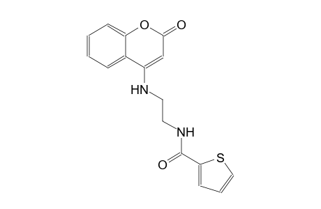 2-thiophenecarboxamide, N-[2-[(2-oxo-2H-1-benzopyran-4-yl)amino]ethyl]-