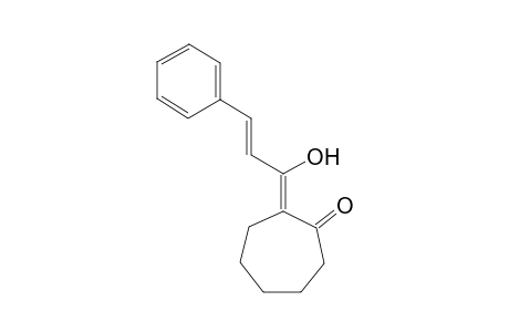 (2Z,2'E)-2-(1-Hydroxy-3-phenylprop-2-enylidene)cycloheptanone