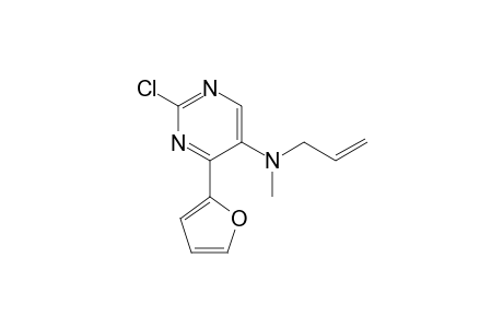 N-Allyl-2-chloro-4-(2-furyl)-N-methyl-pyrimidin-5-amine