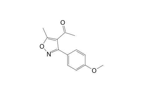 1-[3-(4-methoxyphenyl)-5-methyl-1,2-oxazol-4-yl]ethanone