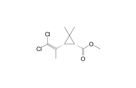Methyl cis-3-(1,1-dichloro-2-propenyl)-2,2-dimethylcyclopropane-1-carboxylate