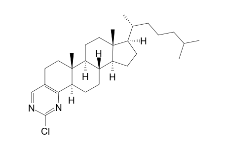 2'-Chloro-5-.alpha.-cholest-3-eno[4,3-d]pyrimidine