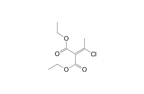 Propanedioic acid, 2-(1-chloroethylidene)-, diethyl ester