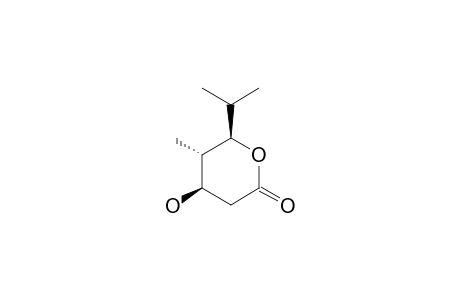 PRELACTONE-B;(4R,5S,6R)-TETRAHYDRO-4-HYDROXY-6-ISOPROPYL-5-METHYL-2H-PYRAN-2-ONE