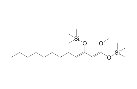 1-Ethoxy-1,3-bis(trimethylsilyloxy)dodeca-1,3-di-ene