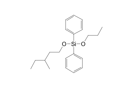 Silane, diphenyl(3-methylpentyloxy)propoxy-