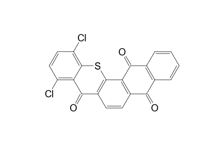 8H-Naphtho[2,3-c]thioxanthene-5,8,14-trione, 9,12-dichloro-