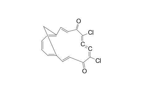10,13-Dichloro-11,12-didehydro-1,6-methano[16]annulene-9,14-dione