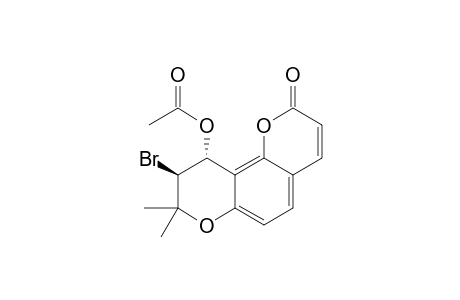 TRANS-3'-BrOMO-4'-ACETOXY-3',4'-DIHYDROSESELIN
