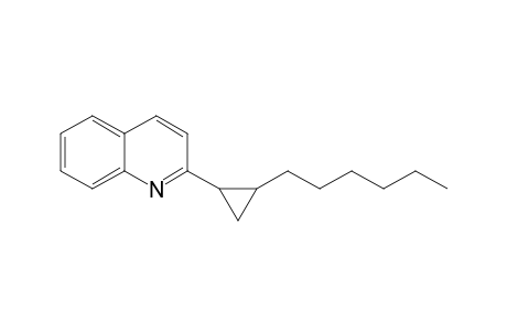 2-Hexyl-1-(2-quinolinyl)cyclopropane