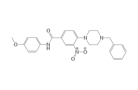 benzamide, N-(4-methoxyphenyl)-3-nitro-4-[4-(phenylmethyl)-1-piperazinyl]-