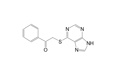 ethanone, 1-phenyl-2-(9H-purin-6-ylthio)-
