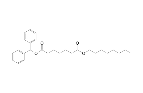 Pimelic acid, diphenylmethyl octyl ester