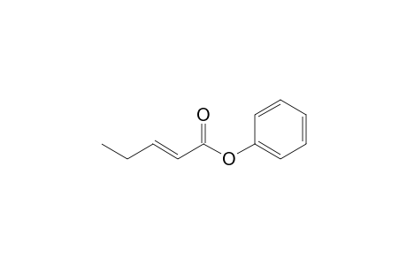 (E)-2-pentenoic acid phenyl ester