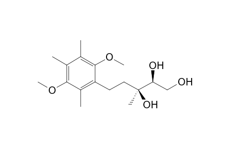 (2S,3S)-5-(2,5-Dimethoxy-3,4,6-trimethylphenyl)-3-methylpentan-1,2,3-triol