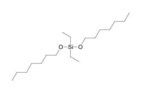 Silane, diethyldiheptyloxy-