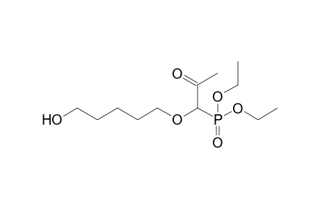 Diethyl (5-hydroxy)pentyloxy-2-oxopropanephosphonate