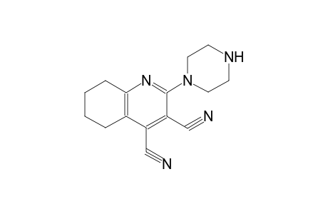 3,4-quinolinedicarbonitrile, 5,6,7,8-tetrahydro-2-(1-piperazinyl)-