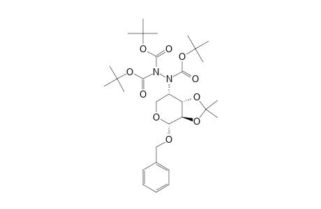 BENZYL-4-[N-TERT.-BUTOXYCARBONYL-N-DI-(TERT.-BUTOXYCARBONYL)-AMINO]-AMINO-4-DEOXY-2,3-O-ISOPROPYLIDENE-ALPHA-D-ARABINOPYRANOSIDE