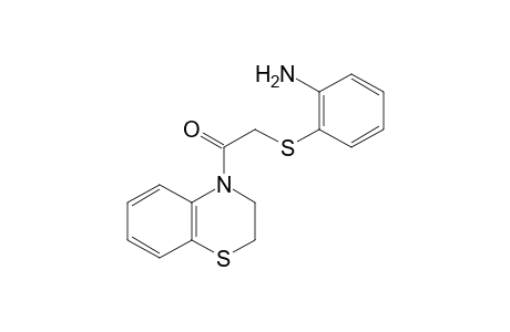 4-{[(o-aminophenyl)thio]acetyl}-3,4-dihydro-2H-1,4-benzothiazine