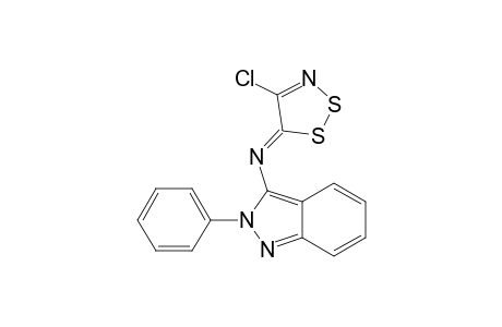 (4-Chloro-[1,2,3]-dithiazol-5-ylidene)(2-phenyl-2H-indazol-3-yl)amine
