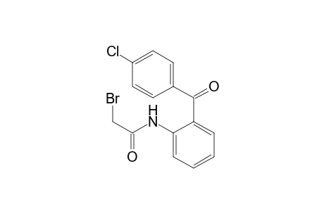 2-Bromanyl-N-[2-(4-chlorophenyl)carbonylphenyl]ethanamide